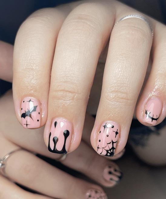 Cool and Easy Halloween Nail Designs