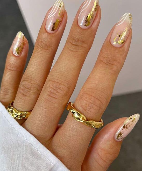 Cute Acrylic French Tip Nail Designs With Flowers