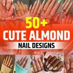 Cute Almond Shaped Nail Designs