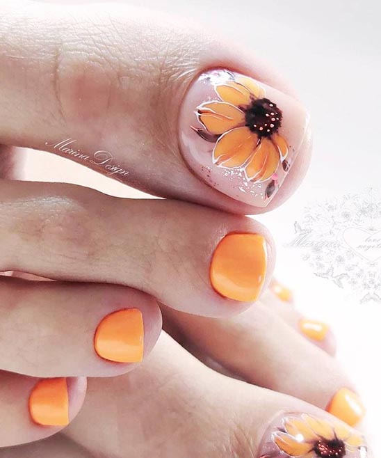 Cute Big Toe Nail Designs