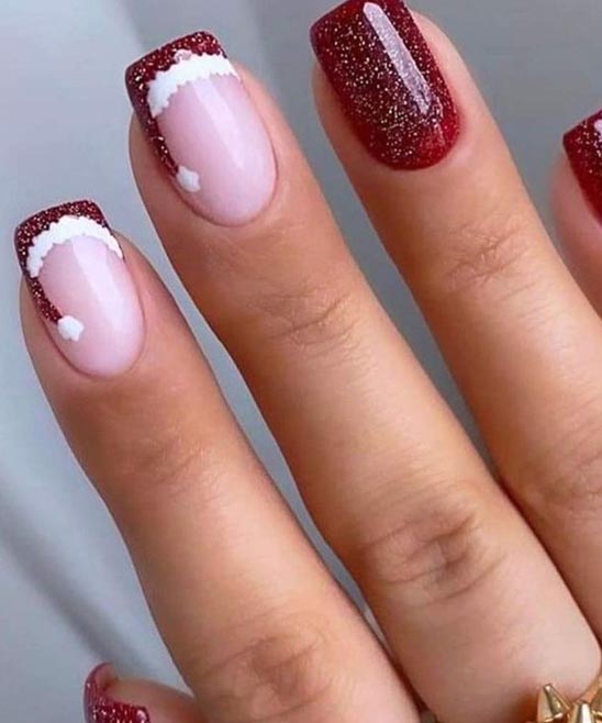 Cute Christmas Designs for Short Nails