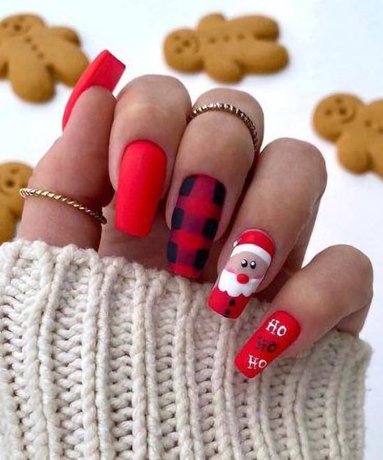 Cute Christmas Nail Designs Easy