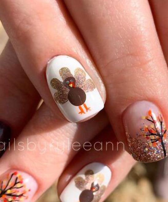 Cute Designs on Toe Nails