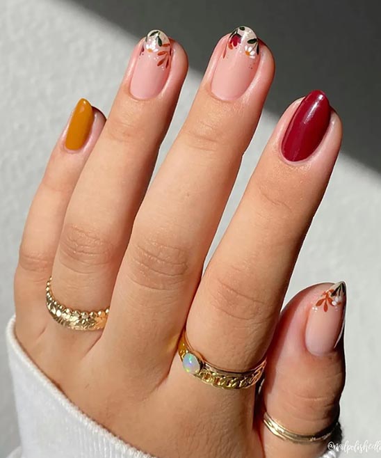 Cute Nail Colors for Thanksgiving