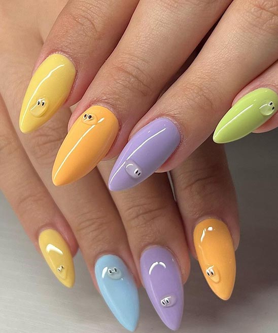 Cute Nail Designs Almond-shape