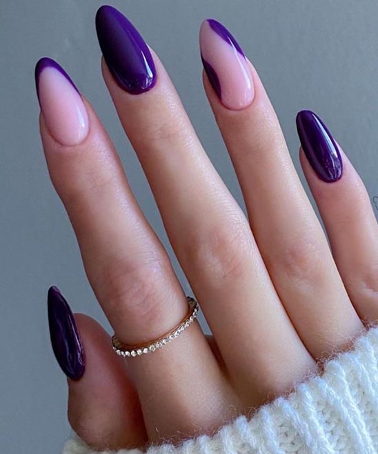 Cute Nail Designs Purple