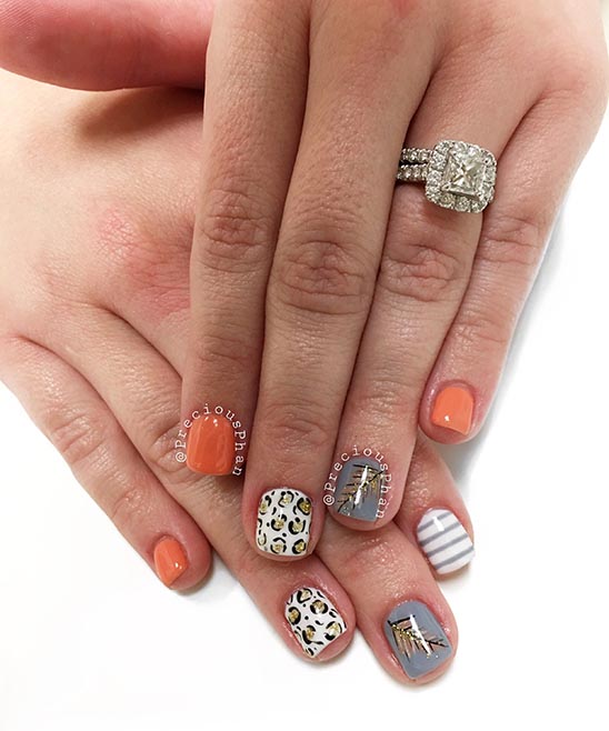 Cute Nail Designs for Short Fingernails