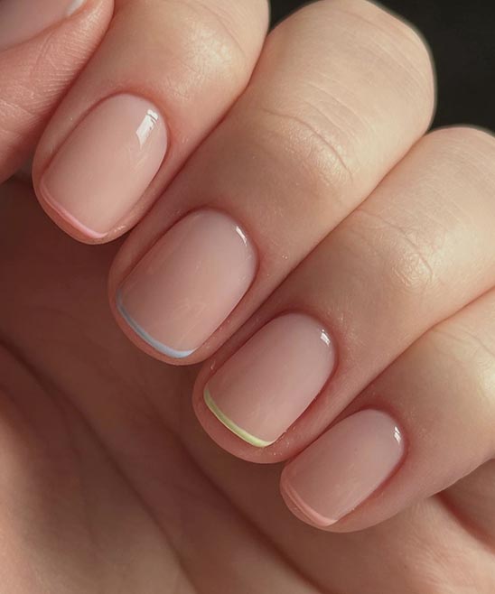 Cute Nails Designs Tumblr French Tip