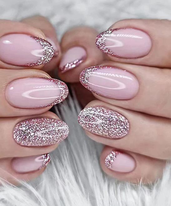 Cute Pink French Tip Nail Designs