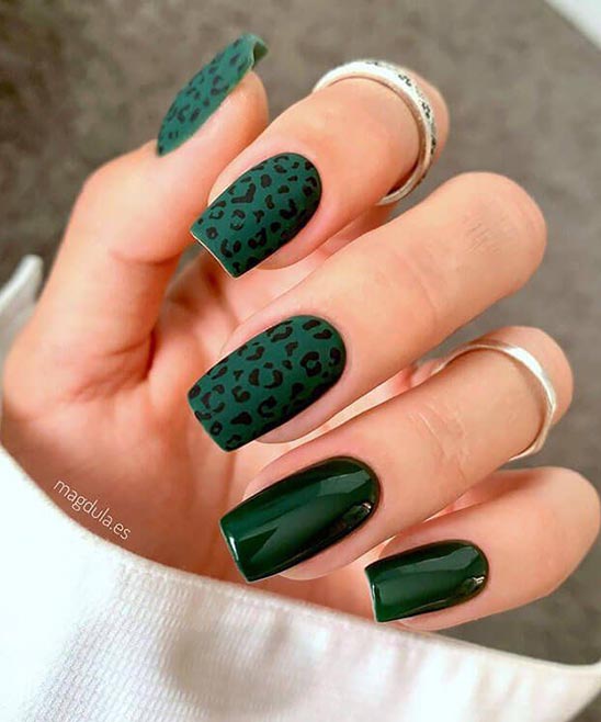 Cute Sage Green Nail Designs