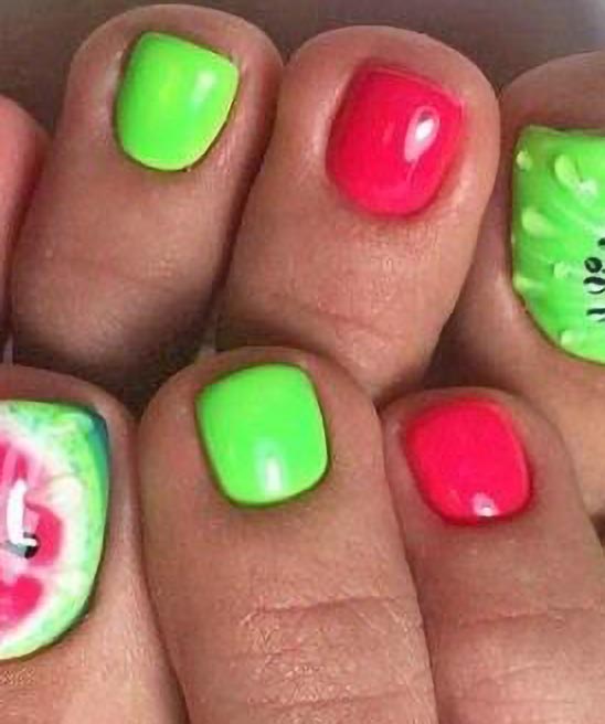 Cute Toe Nail Designs for Short Nails