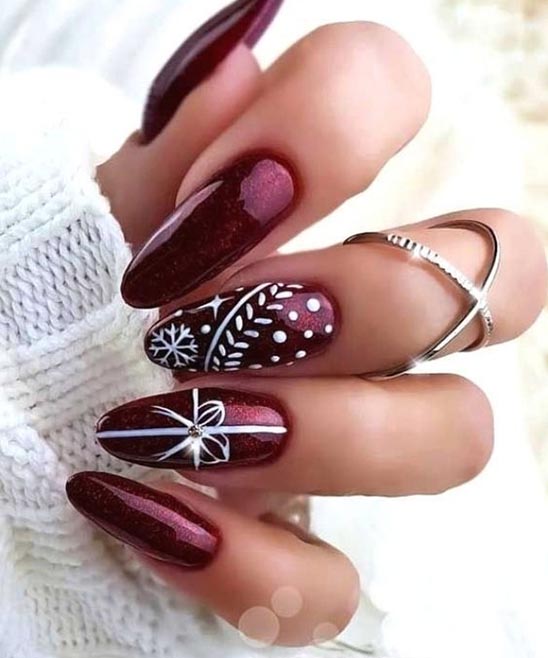 Cute Winter Nail Designs