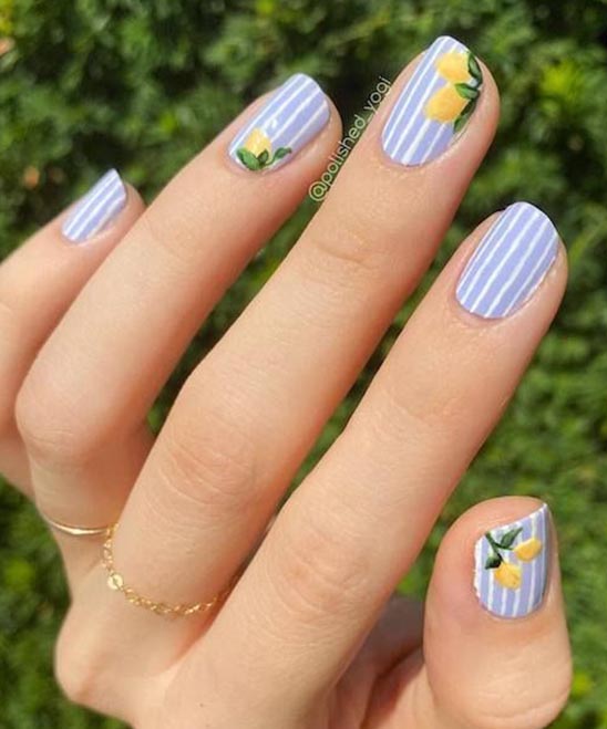Cute and Easy Nail Art Designs for Short Nails