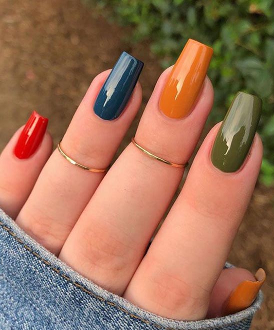 Cute and Easy Nail Designs for Fall