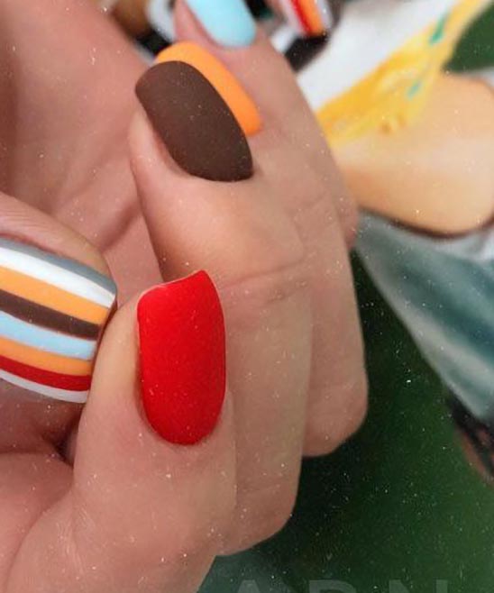 Cute and Easy Nail Designs for Thanksgiving