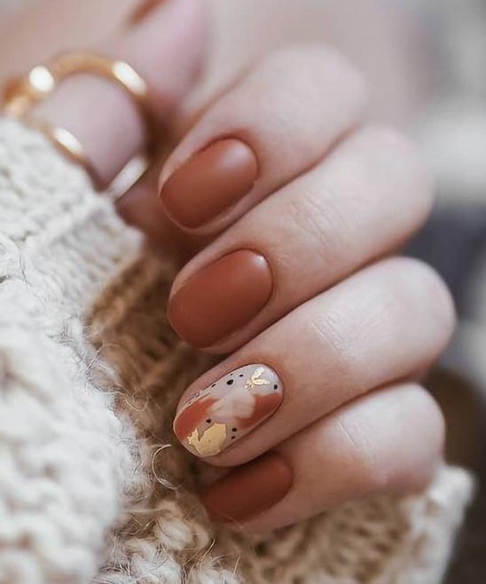 Cute and Easy Thanksgiving Nail Ideas