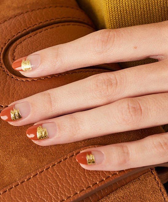 Cute and Sumple Nail Designs for Thanksgiving