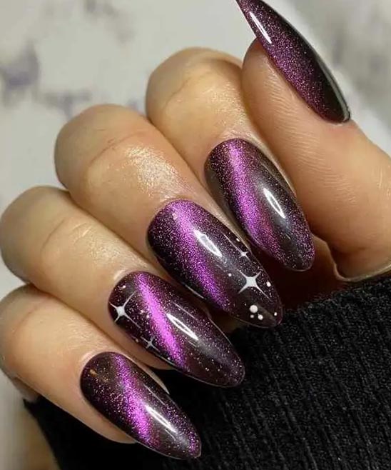 Dark Purple Nail Designs 2023