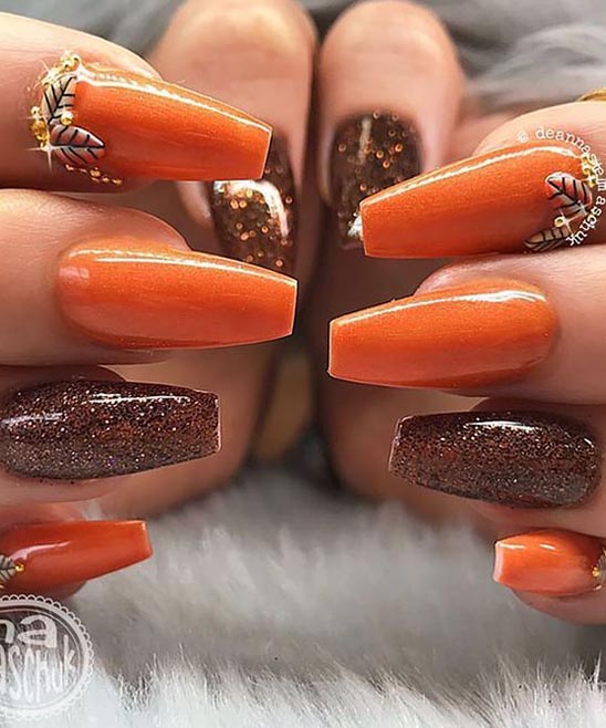 Designs for Nails for Thanksgiving
