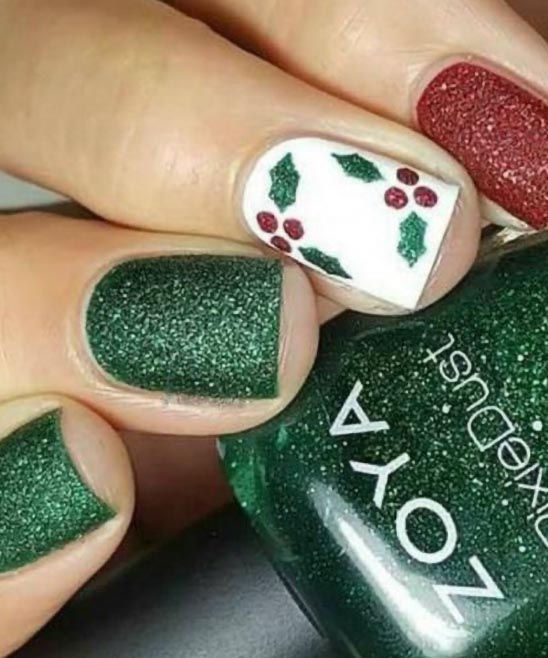 Easy Christmas Nails Designs