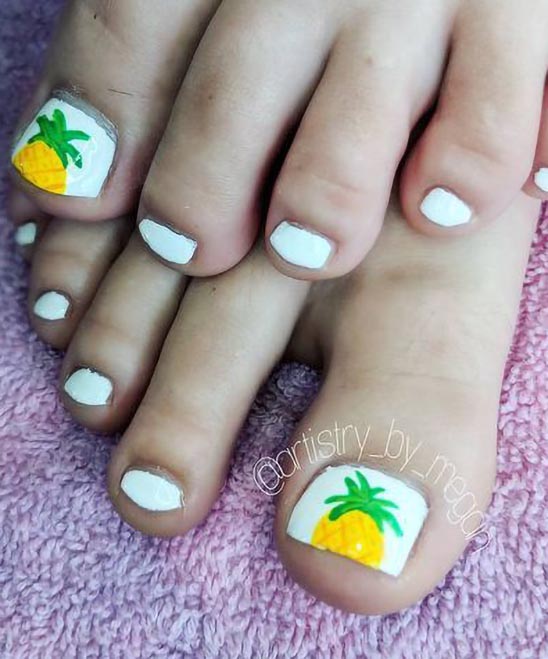 Easy Cute Toe Nail Designs