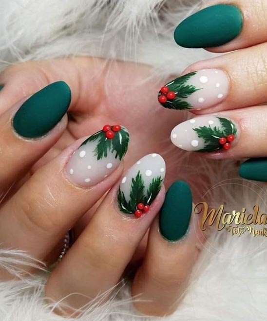 Easy Diy Christmas Nail Designs