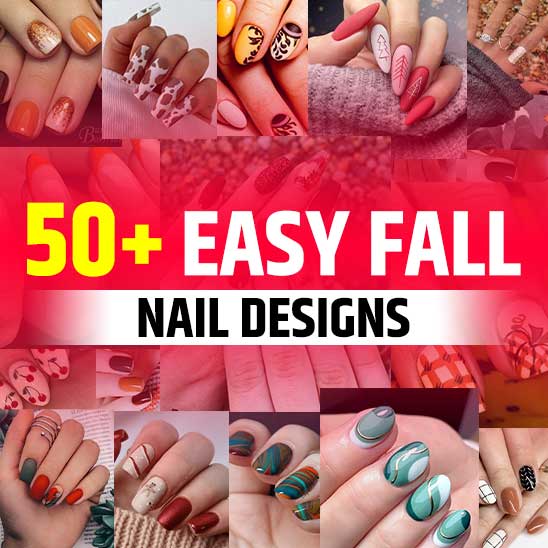 Easy Fall Nail Designs