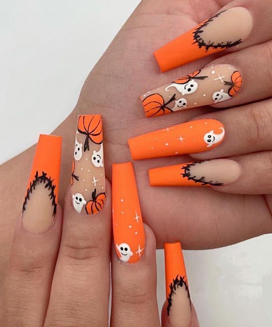 Easy Halloween Nail Designs Pictures