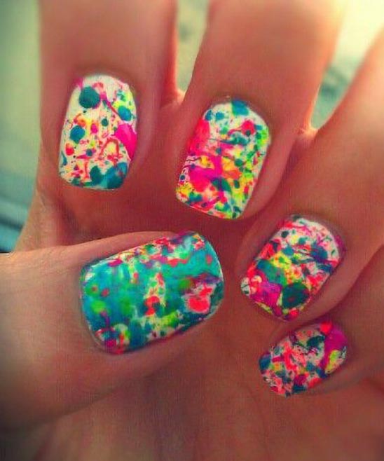 Easy Hand Painted Nail Art Designs