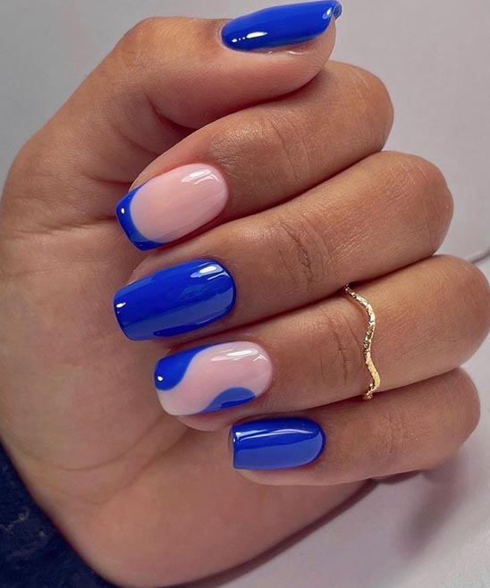 Easy Nail Art Designs With Two Colors