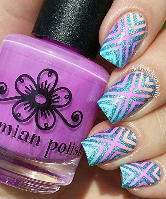 Easy Nail Art Designs at Home for Beginners Without Tools