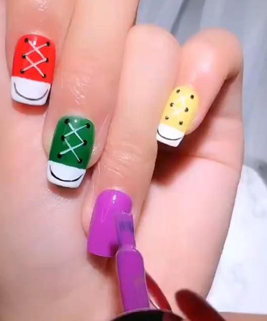 Easy Nail Art Designs for Beginners With Short Nails
