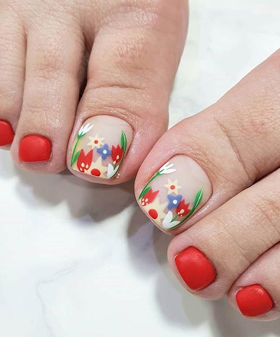 Easy Nail Designs Toes