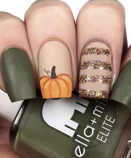 Easy Nail Designs for Thanksgiving