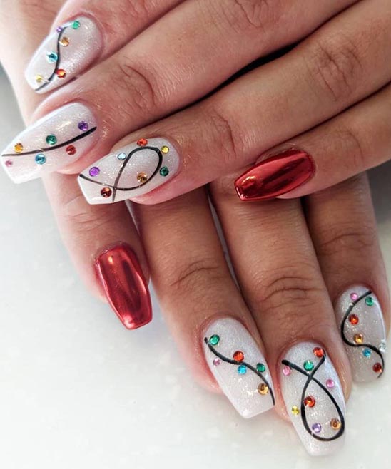 Easy to Do Nail Designs for Christmas