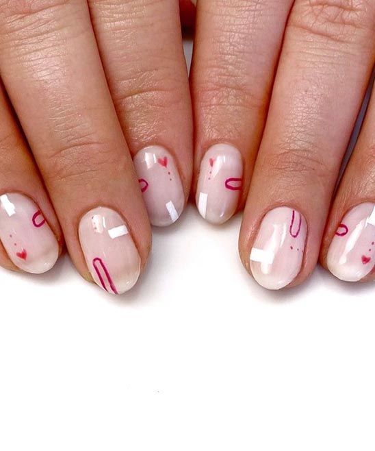 Elegant Pink French Tip Nail Designs
