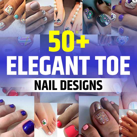 Elegant Toe Nail Designs