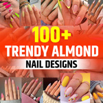 Elegant Trendy Almond Nail Designs