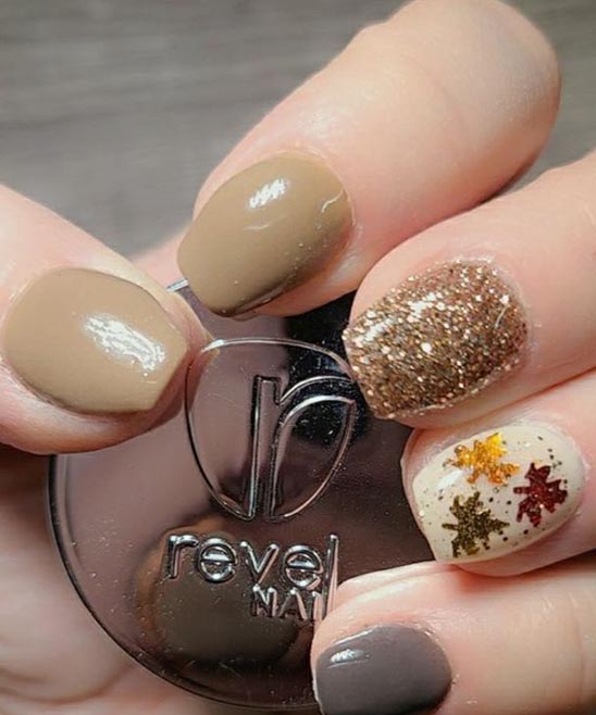 Fall Designs for Toe Nails