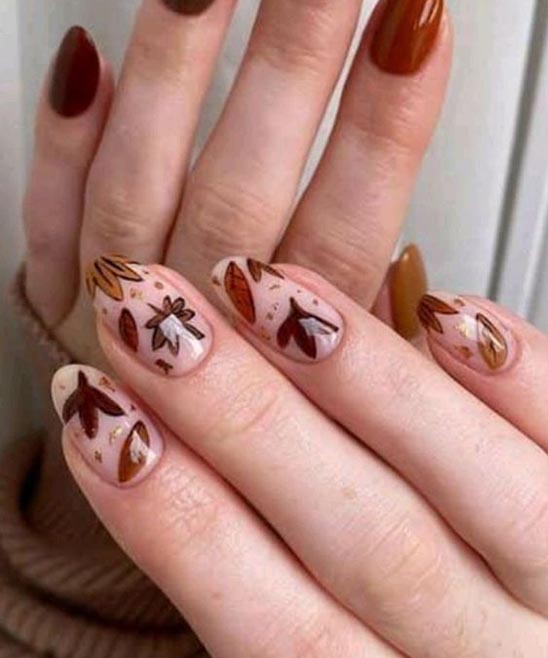 Fall French Tip Nail Designs 2023