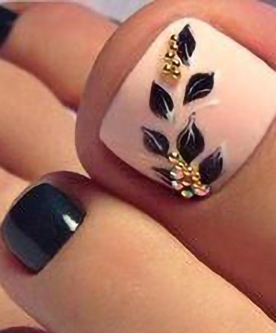 Fall Toe Nail Designs