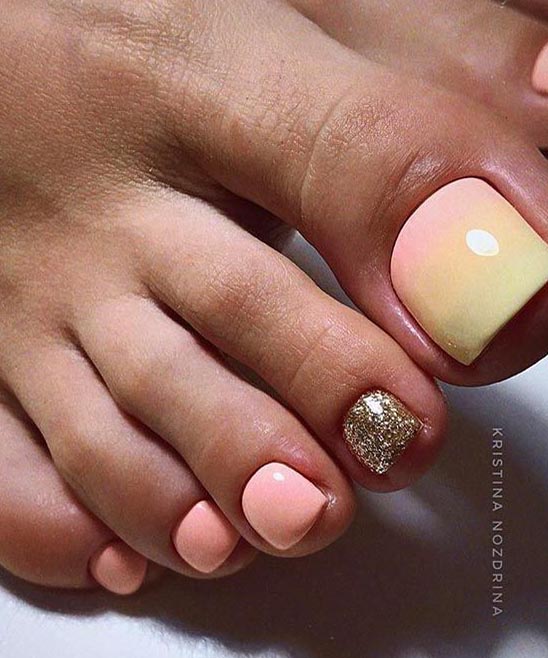Fall Toe Nails Designs