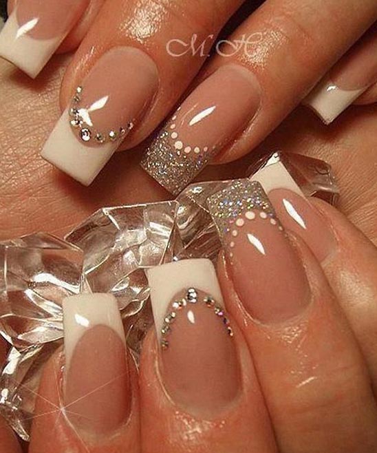 French Manicure Acrylic Nail Designs