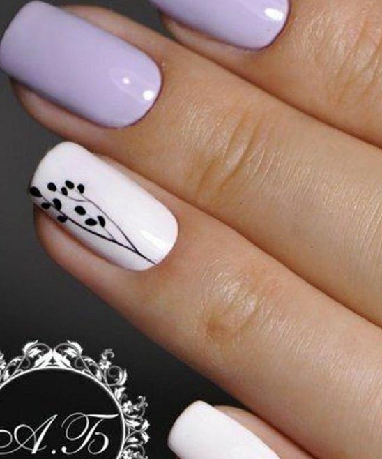French Manicure Designs for Pointy Nails