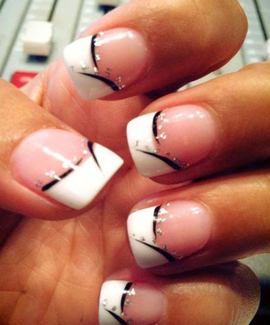 French Manicure Nail Designs Images