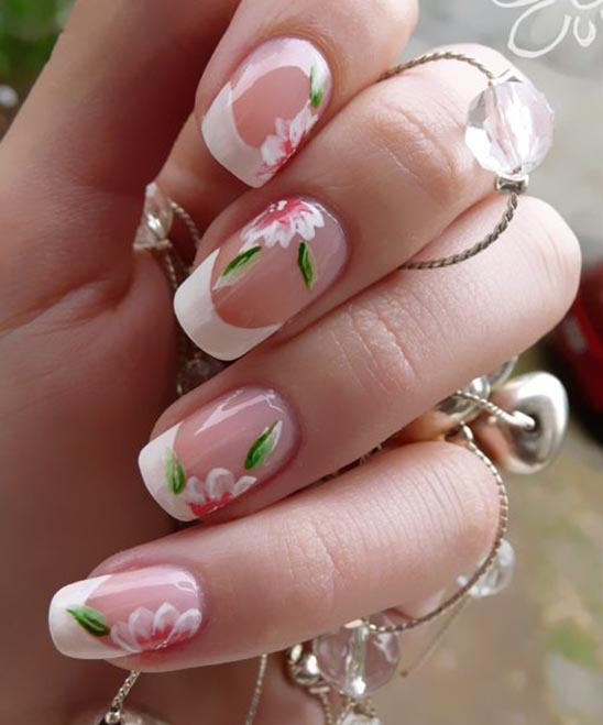 French Manicure Nail Designs Pinterest