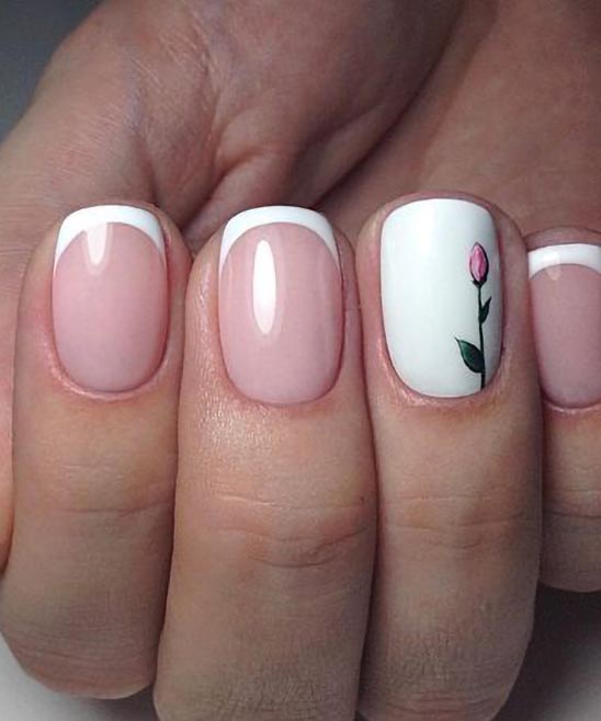 French Manicure Nail Designs for Short Nails