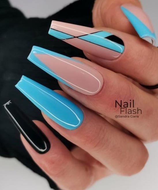 French Nail Designs 2023 Coffin