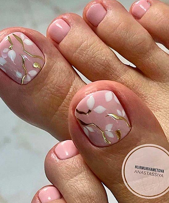 French Nail Designs for Toes