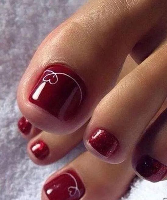 French Nail Designs for Toes